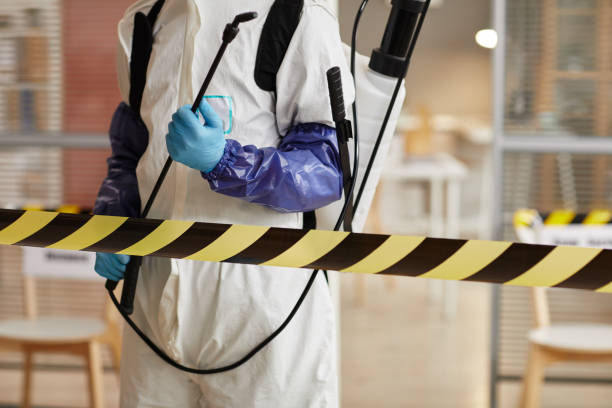 Professional Biohazard Cleanup technician working in Middletown, NY
